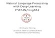 Natural Language Processing with Deep Learning CS224N/Ling284web.stanford.edu/class/cs224n/slides/cs224n-2020... · Program synthesis applications from natural language I think it