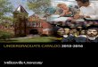 underGraduate CataloG 2015-2016 - Millersville University 2020-04-24آ  P.O. Box 1002 Millersville, PA
