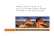 ARIZONA ROCKY MOUNTAIN SPOTTED FEVER HANDBOOK · 2020-02-21 · Rocky Mountain spotted fever (RMSF) is a n emerging public health threat in Arizona. The objectives of this handbook