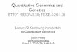Quantitative Genomics and Geneticsmezeylab.cb.bscb.cornell.edu/labmembers/documents... · Lecture12: Continuing introduction to Quantitative Genomics Jason Mezey jgm45@cornell.edu
