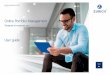 Online Portfolio Management - Zurich Insurance Company UAE · 1 Introduction to online portfolio management Zurich International Online (ZIO) Portfolio Management is a seamless way