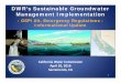 DWR’s Sustainable Groundwater Management Implementationwater.ca.gov/.../GSP_Regulation_Presentation_April... · CWC Jun‐15 Jul Aug Sept Oct Nov Dec Apr MayJan Feb Mar Jun‐16