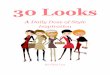 30 Looks - Creative Fashion You can follow us on Twitter, Pinterest, Facebook, Instagram, and ... make