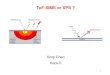 ToF-SIMS or XPS - UniversityXPS ToF-SIMS SEM-EDX In X-ray Ion beam such as Ga, Au cluster, or Bi cluster Electron beam out Photoelectron Secondary ion X-ray Sampling depth Up to 10