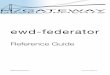 Reference Guide - M/Gatewaygradvs1.mgateway.com/download/ewd-federator.pdf · ewd-federator can be installed on Windows, Linux or Mac OS X. Caché or GlobalsDB can be used as the