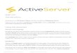 docs.activeserver.cloud · • API URL - URL used to receive authentication and administration API calls. The domain name of this URL will also be used to generate client certificates