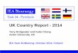 UK Country Report - 2014 REPORT UK... · biochar stability and energy content of pyrolysis products ... IChemE website, Conference presentation by Lois Ricketts & Andy Shaw a t New
