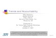 Trends and Accountability - US EPA · Trends and Accountability Mike McCarthy Jessica Charrier Hilary Hafner Sonoma Technology, Inc. Petaluma, CA Presented to: Air Toxics Data Analysis