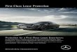 First Class Lease Protection - Mercedes-Benz€¦ · Mercedes-Benz Financial Services and its affiliates are subject to the terms and conditions of the applicable governing agreements