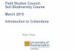 Field Studies Council: Soil Biodiversity Course March 2015 ... intro_to... · Introduction • Aim of the course: To introduce the main groups of UK Collembola and to give you experience