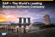 Adaire Fox-Martin President, SAP Asia Pacific Japan · Support + Cloud subs – share of revenue All other revenue Cloud subscription and support revenue All other revenue 29% €26-28