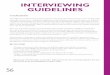 INTERvIEwING GUIDELINES...56 inTErViEWing The single most crucial part of the job-hunting process is the formal job interview; the face-to-face meeting with a hiring official when