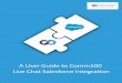 A User Guide to Comm100 Live Chat Salesforce Integration Salesforce, then you can directly route a visitor to his/her account manager. Create Chat Routing Rules with Salesforce Fields