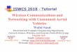 ISWCS 2018 -Tutorial Wireless Communications and ...iswcs2018.org/docs/ISWCS 2018 - T4.pdf · security,control,agriculture,IoT,etc Coveringhotspots +1000xmore Advantages Adjustablealtitude
