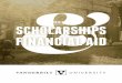 ACADEMIC YEAR SCHOLARSHIPS FINANCIAL AID · The Cornelius Vanderbilt Scholarship recognizes students who combine outstanding academic ... Our financial aid program does not involve