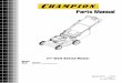 Illustrated Parts List - Champion 21' 6.75TP Walk Mower ...static2.insales.ru/files/1/5463/619863/original/... · 0010 7024649YP 3 WIRE TIE, 11 Inch Std Black Nylon 0020 7028488MA