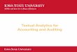 Textual Analytics for Accounting and Auditing › files › 2018 › 12 › ...Textual Analysis Key Terms – Fog Index / Readability– The Financial Statement Challenge • Former