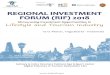 REGIONAL INVESTMENT FORUM (RIF) 2018indonesiavancouver.org/wp1/wp-content/uploads/2018/02/Regional... · 14-15 March, Yogyakarta - Indonesia Supported by: REGIONAL INVESTMENT FORUM
