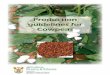 Production guidelines for Cowpeas - Agricultural Research Council Sheets Library... · 2015-07-15 · It is estimated that the annual world cowpea crop is grown on 12,5 million ha,