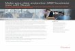 Make your data protection MSP business soar with Quest€¦ · The Quest MSP Program delivers a breadth of technologies that address market needs, provides dedicated training and