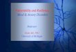 Vulnerability and ResilienceThe Concepts of Vulnerability & Resilience A- Stress & Vulnerability: Affective disorders are often triggered by exposure to major stress. Stress is intrinsically
