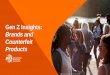 Gen Z Insights - International Trademark Gen Z Insights_Globآ  4 Executive Summary: Key Findings â€¢
