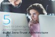 Steps to Leveraging Micro-Segmentation to · 5 Steps to Leveraging Micro-Segmentation to Build Zero-Trust Architecture 800-937-4688 2 If you’re like most IT leaders, security and