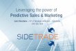 Predictive Sales & Marketingmrkto.b2bmarketing.net/rs/085-VAB-435/images/12.05 - Glen... · 2020-04-13 · Strategic Marketing Analytics – Annual Sales Targets… by Growth Areas