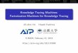 Knowledge Tracing Machines: Factorization Machines for Knowledge …aisociety.kr/KJMLW2019/slides/ktm-vie-kashima.pdf · 2019-02-27 · Introduction Knowledge Tracing Encoding existing