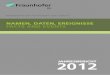 NAMEN, DATEN, EREIGNISSE FACTS AND EVENTS...Innovationspreis der Deutschen Marktforschung 2012, für GfK EmoScan und Fraunhofer IIS 21.6.2012, Berlin Kamper, Michael: Erster Platz