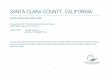 SANTA CLARA COUNTY, CALIFORNIA · California Santa Clara County Number of subsidized units 503,868 24,709 Average monthly rent for subsidized units $382 $470 Average household income