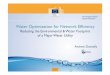 Water Optimization for Network Efficiencyec.europa.eu/environment/archives/ecoinnovation... · 11/7/2012  · Water is a finite resource it is crucial to improve efficiency to maximise