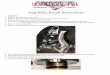 Jeep WK2 Instructions - UniversalAir.comJeep WK2 Install Instructions FRONT 1. Remove the top 3 nuts of the strut 2. Remove the lower bolts that hold the bottom of the strut into the
