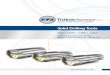 Solid Drilling Tools - BTA-Tiefbohrsysteme GmbH 4 SOLID DRILLING TOOLS | TYPE 1465 - BTA SOLID DRILLING