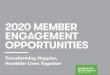 2020 MEMBER ENGAGEMENT OPPORTUNITIES more about the FVAA influencer program on page 27. Social Media, Influencer, and Digital Benefits New for 2020! • Preferred placement timing