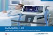 HAMILTON-C1 - Rudrakshi Fab HAMILTON-C1’s nCPAP mode is designed in such a way that you only need to set the desired CPAP pressure. The flow is subsequently adjusted automatically