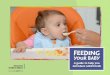 Feeding Your Baby 6 months to 1 year · What if my baby refuses new foods? • If your baby does not accept a food the first time you offer it, try again another day. It may take