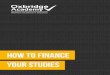 HOW TO FINANCE YOUR STUDIES - Oxbridge Academy · One of the best ways to do this is to study while you work. This will allow you to sustain your studies with a portion of your monthly