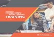 OVERVIEW OF PROFESSIONAL DEVELOPMENT TRAINING · 2019-11-27 · 4 Available training and workshops StudyPortals ACT provides open registration or tailored, in-house, professional