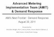 Advanced Metering Implementation Team (AMIT) & Demand … · • Customers with a smart meter can access their usage data and join an In Home Device (IHD) through Smart Meter Texas