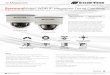 SurroundVideo WDR IP Megapixel Dome Cameras...H.264 All-in-One 180 and 360 Panoramic WDR True Day/Night Indoor/Outdoor Dome IP Cameras The H.264 12MP SurroundVideo ® WDR is the industry’s
