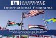 International Programs - Leadership InstituteInternational Programs The Leadership Institute is a non-partisan educational organization determined by the Internal Revenue Service to