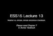 ESS15 Lecture 13 - UCI Sitessites.uci.edu/ess15winter2016/files/2016/02/... · ESS15 Lecture 13 Weather vs. climate, climate sensitivity & feedback. Please read Chapter 7 in Archer