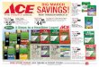 BIG MARCH 2 SAVINGS! 5 99 - Coakley Home & Hardware · BIG MARCH NOW THROUGH MARCH 31 SAVINGS! March Month Long Event * Ace Rewards card Instant Savings (“Instant Savings”) amount