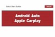 Android Auto Apple Carplay - Kia...Android Auto extends the Android platform from your mobile phone into the car. When users connect their handheld devices running Android 5.0 or higher