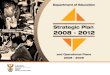 Strategic Plan 2008 - 2012 and Operational Plans 2008 - 2009 Table … Africa... · 2015-12-15 · Strategic Plan 2008 - 2012 and Operational Plans 2008 - 2009 6 The fourth goal is