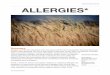 Evidence based research ALLERGIES* - …...Evidence based research placebo and those given a homeopathic medicines, though these diﬀerences were not primary outcome measures. This