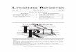 Lycoming Reporter - July 22, 2016 · 1, 2016 and run through August 31, 2017. Interested candidates should submit a letter of interest and resume prior to August 1, 2016, addressed