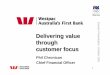 Delivering value through customer focus · Investor Presentation, October 2001 • Australasian focussed – Australia, New Zealand & near Pacific • Customer focussed with a customer