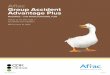 Aflac Group Accident Advantage Plus - EBView · Aflac group Accident Advantage Plus Low plan is selected. You injure your leg in a covered accident and go to the hospital via ambulance